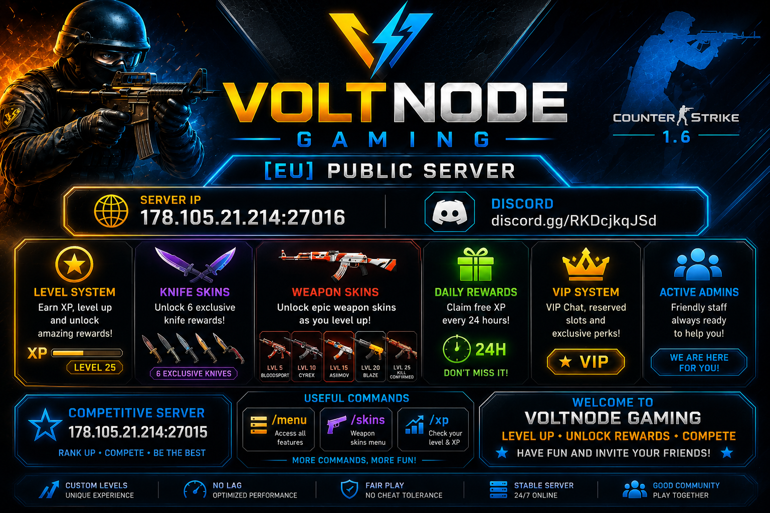 [EU] VoltNode Gaming #1 | Public<br>