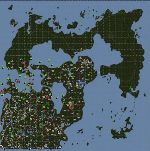 截图 2. [RU] Onforin Map PVE/PVPzona