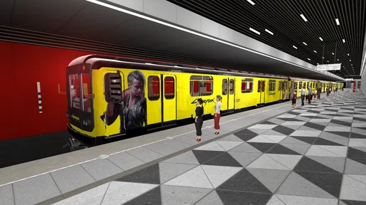 截图 2. Жизнь в метро | Metrostroi
